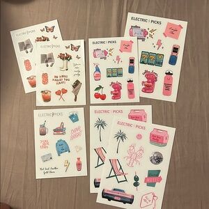 Electric Picks Stickers